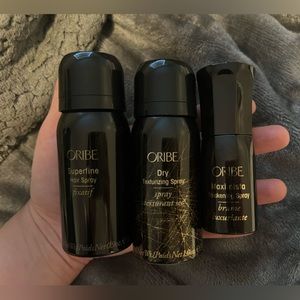 3 new travel size bottles from oribe 0.9oz bottles
